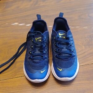 Nike Kids Sneakers - Blue and Neon Yellow